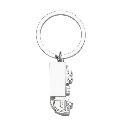 Chaveiro Metal Caminhão Prata