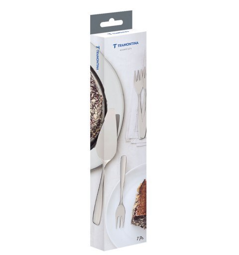 Jogo para Torta Tramontina Amazonas em Aço Inox - 7 Peças